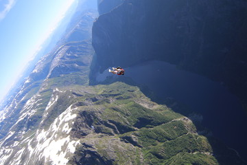 Sticker - Skydiving in Norway