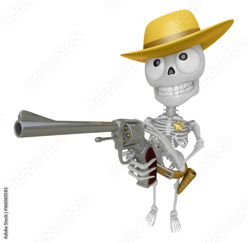 3d Skeleton Mascot Cowboys Is Holding A Revolver Gun Pose 3d Skull Character Design Series Stock イラスト Adobe Stock 3d Skeleton Mascot Cowboys Is Holding A Revolver Gun Pose 3d Skull Character Design Series Stock イラスト Adobe Stock