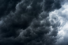 Rain Cloud, Storm Cloud Before A Thunder Storm Background