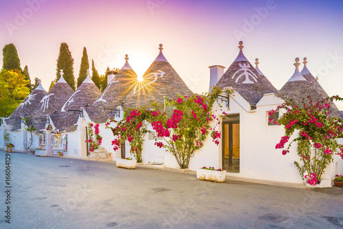 Fotografie, Obraz Trulli houses in Alberobello city, Apulia, Italy.