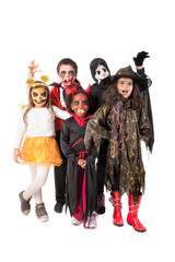 Wall Mural - Kids in Halloween