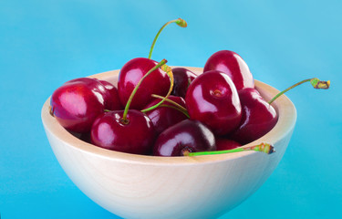 Sticker - plate of  cherry