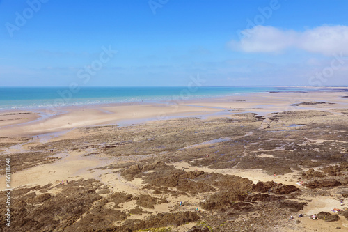 Plage De Granville Normandie France Buy This Stock Photo
