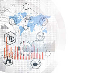 Poster - Technology, innovation and interface concept