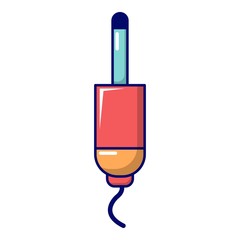 Poster - Jack cable icon, cartoon style