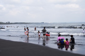 夏のビーチ