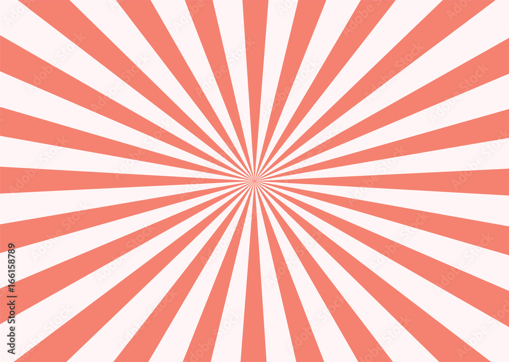 Red ray sunburst style abstract background Stock Illustration | Adobe Stock
