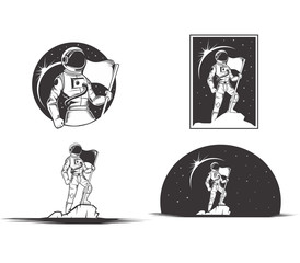 astronaut mascot