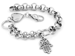 Wall Mural - Jewelry Bracelet - Silver Stainless Steel