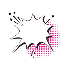 Poster - Chat Bubble Icon Pop Art Style Social