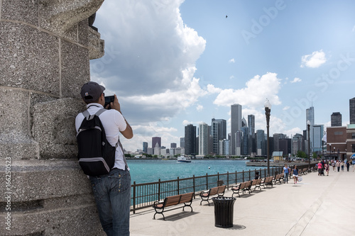 Zdjęcie XXL Robienie zdjęć w Navy Pier Chicago