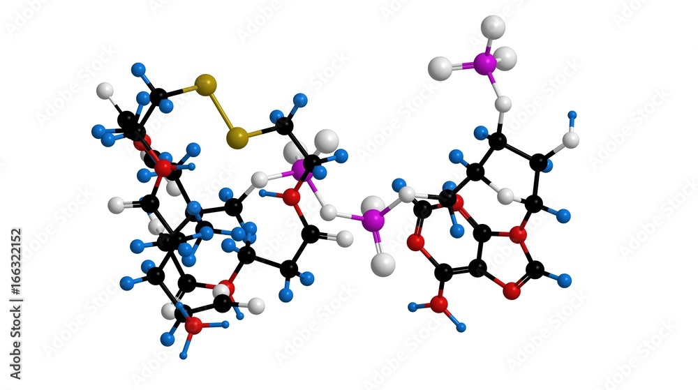 3d structure of glutathione Molecular structure of Glutathione with acetyl CoA, 3D rendering Stock  Illustration