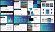 Modern Purple and Blue Gradient Presentation Template. You can use it presentation, flyer and leaflet, corporate report, marketing, pitch, annual report, catalog.