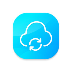 Sticker - Cloud Sync