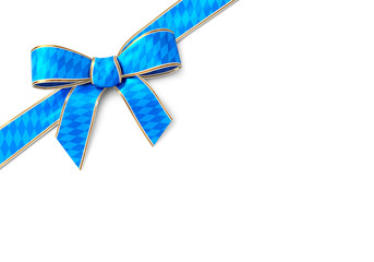 Wall Mural - Bavarian bow and ribbon