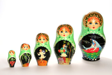 Russian matryoshka dolls