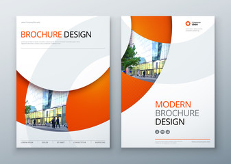 brochure template layout design. corporate business annual report, catalog, magazine, flyer mockup. 