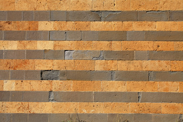 Wall Mural - Textured ancient striped stone background