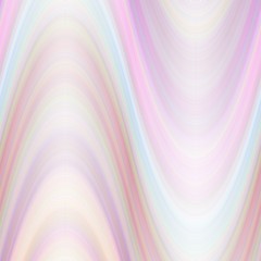 Poster - Wave background from thin colorful wavy lines - vector graphic