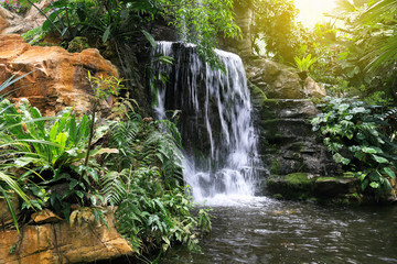 Poster - structural modeling waterfall for pattern and background