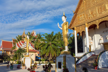 Wall Mural - Wat Pha That Luang, Vientiane, Laos.