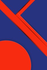 Poster - Abstract background design modern with red and blue texture. vector illustration
