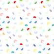 Seamless vector pattern jelly belly