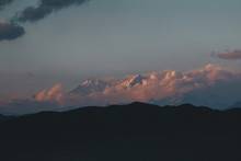 Overlooking The Himalayan From Nagarkot,Nepal