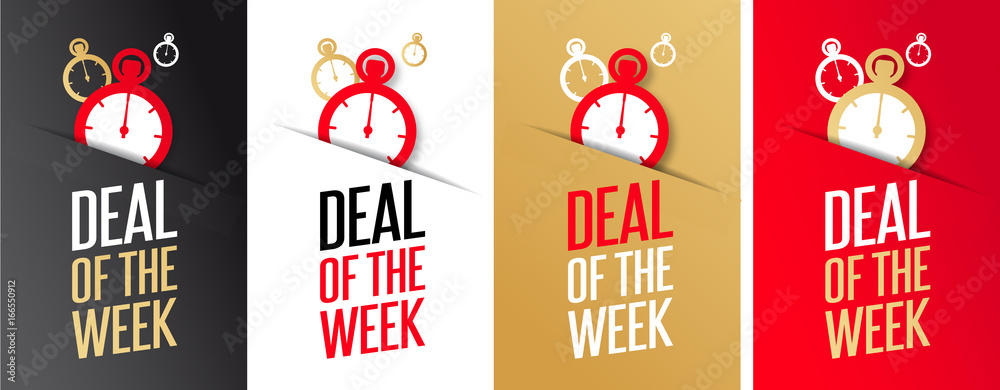 Deal of the week - obrazy, fototapety, plakaty 