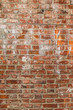 © mars58 - old red brick wall texture background