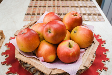 Wall Mural - Apple harvest