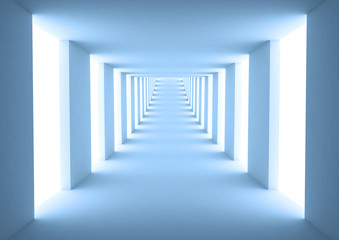 Wall Mural - empty corridor.