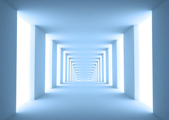 Wall Mural - empty corridor.