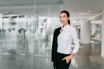 Wall Mural - Business woman portrait