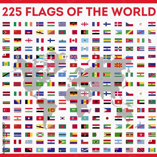 Flags All Over The World Vector Graphics Buy This Stock Vector And