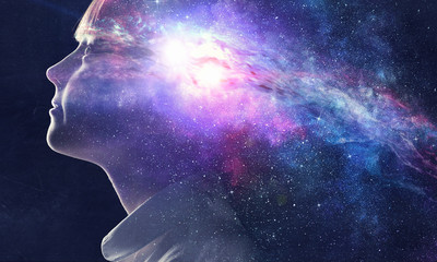 Wall Mural - mystery of space world