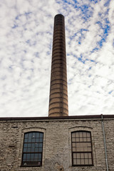 Wall Mural - Chimney Of An Old Factory