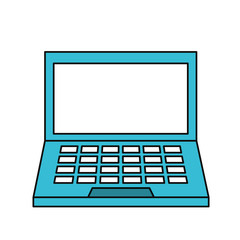 Wall Mural - Laptop pc technology