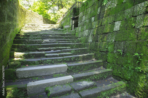 仙巌園 曲水の庭周辺の階段 Stock Photo Adobe Stock 仙巌園 曲水の庭周辺の階段 Stock Photo Adobe Stock