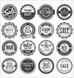 © totallyout - Retro vintage design quality badges collection
