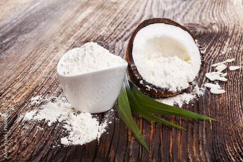 Doppelrollo mit Motiv - Fresh coconut flour (von Eskymaks)