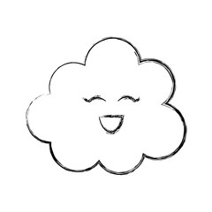 Wall Mural - Cloud cute cartoon
