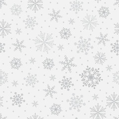 snowflake vector seamless pattern weather traditional winter december wrapping paper christmas backg
