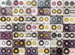 © Pixel Stories/Stocksy - Colorful cassette tapes from above