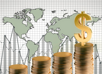 Poster - Financial growth concept
