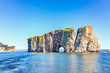 © Kristina Blokhin - Rocher Perce rock in Gaspe Peninsula, Quebec, Gaspesie region with birds and cliffs during day