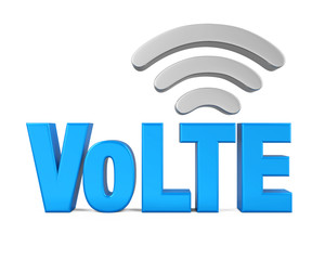 Poster - Voice over LTE Sign Isolated