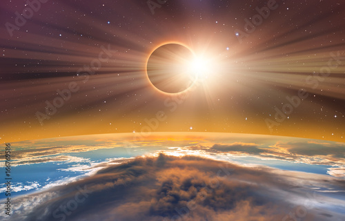 solar-eclipse-quot-elementy-tego-zdjecia-dostarczone-przez-nasa-quot