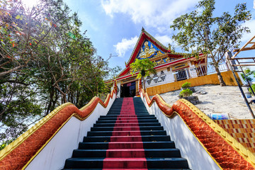 Wall Mural - The main stairs leading to Wat Koh Sirey