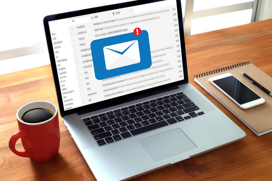 Mail Communication Connection message to mailing contacts phone Global Letters Concept